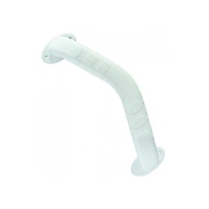 Barre d’appui plastique coudée 30 cm murale