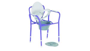 Seau amovible avec couvercle et anse du cadre de WC Hygiena
