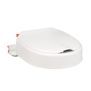 Rehausse WC Hi-Loo Fix 6 cm sans accoudoirs pour toilettes compactes