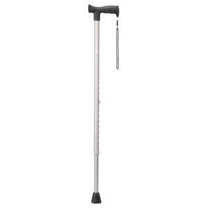 Canne silencieuse en aluminium avec poignée ergonomique antiglisse