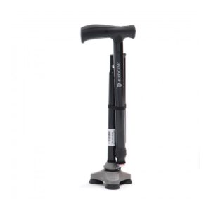 Canne ergonomique pliable avec poignée bi-matière