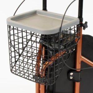 Panier et plateau pour Rollator 20152 offrant un stockage pratique et une capacité de transport supplémentaire